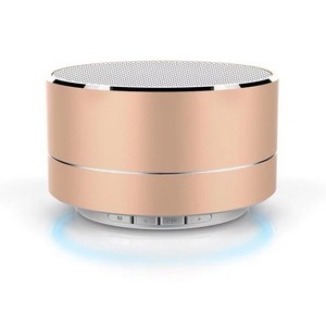 Hot-bán A10 cho bluetooth loa với RGB LED <span class=keywords><strong>mini</strong></span> Kim Loại USB khe cắm thẻ không dây pháo 5 Wát đầu ra máy tính để bàn trang trí quà tặng - Product Image 3