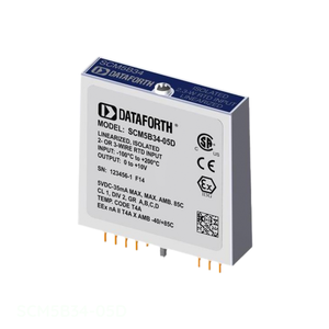 SCM5B34-05D линеаризованные <span class=keywords><strong>2</strong></span>-/<span class=keywords><strong>3</strong></span>-проводные входные преобразователи датчика RTD - Product Image 1
