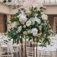 Centres de table de mariage personnalisés Offre Spéciale de verdure pour la décoration de mariage