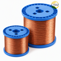 Fil CCA torsadé émaillé à faible poids 0,3-1,5 mm 130 ° Bobine de moteur C pour application d'enroulement de bobines de machine à laver