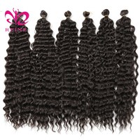 30 pouces Synthétique Vague Profonde Twist Crochet Cheveux Boucles Naturelles Crochet Tresses Ombre Tressage Extensions de Cheveux Pour Les Femmes