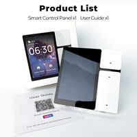 SIXWGH Mini Panel táctil PC 220V Voltaje máximo 16A Corriente máxima Smart Life App Internacional UE Reino Unido WiFi Ethernet