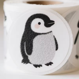 Brand <b>logo</b> <b>Sticker</b> Custom Round Vinyl <b>Stickers</b> Roll - Product Image 3