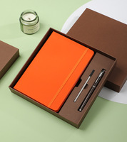 Vente en gros de stylos pour ordinateur portable A5 de luxe Agenda de bureau personnalisé Journal de luxe promotionnel cadeau d'entreprise de luxe