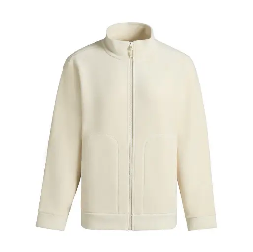 wholesale high quality jacket for men polyester polar fleece winter fleece jacket for women custom embroidery zipper jacket men