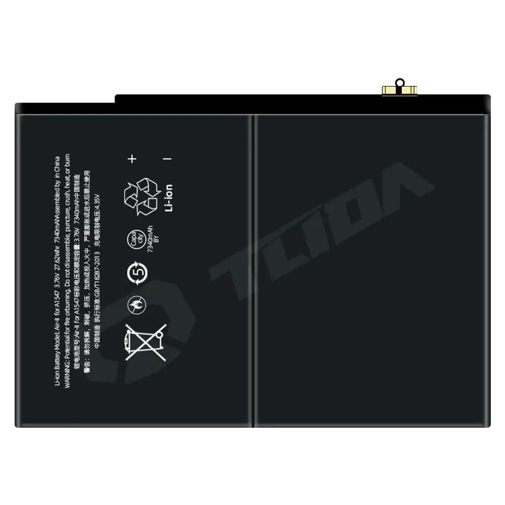 Oem 100% factory Replacement Tablet Mini 2 3 4 5 6 Air Pro 9.7 10.2 10.5 11 12.9 Battery For Ipad