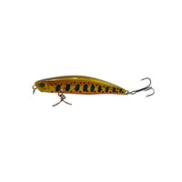 Leurre flottant ABS Minnow 100mm/12g pour la pêche au brochet en rivière et en lac avec une haute simulation et des hameçons tranchants