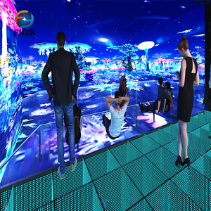 Monde de réalité virtuelle Metaverse, salle de jeux immersive en métal, théâtre intérieur, expérience virtuelle à 360 degrés, film 3D à vision directe - Product Image 4