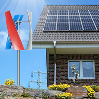 Mini éolienne verticale portable de type X 5KW 10KW 20KW 12v Protection de l'environnement avec tension de sortie 220v