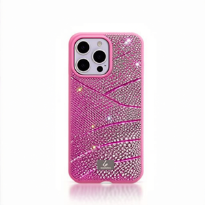 Custodia di Lusso per iPhone 16 E con Diamanti in Rilievo e Glitter - Product Image 1
