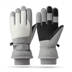 <span class=keywords><strong>Gants</strong></span> de sport d'extérieur en polaire d'hiver <span class=keywords><strong>pour</strong></span> hommes et femmes, épais, coupe-vent et résistant à l'eau, <span class=keywords><strong>gants</strong></span> de ski <span class=keywords><strong>chauds</strong></span> et coupe-vent - Product Image 5