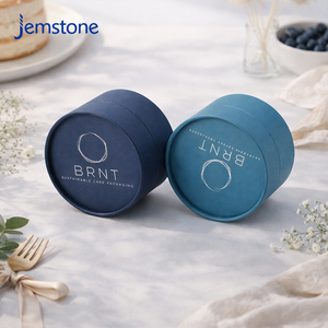 Custom Recyclable Food Grade Cookie Baking Basque Cake Cylinder Round Cardboard Box Cheesecake Paper Tube Packaging - Product Image 6