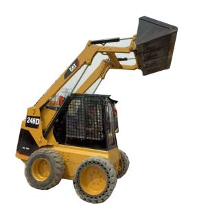 Minicargadora cargadora de ruedas Caterpillar CAT246C, barata, importada de Japón, CAT246D, máquina cargadora CAT262D 246C - Product Image 1