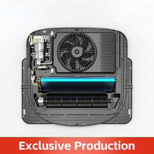 แบตเตอรี่ขับเคลื่อน 12V 24V ที่จอดรถเครื่องปรับอากาศสําหรับรถบรรทุก Motorhome ระบบ APU หน่วย AC ดีเซลนอนบนชั้นดาดฟ้าโวลต์ - Product Image 4