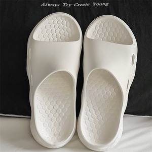 Beach Sandals for Men Outdoor Summer New Style Breathable Anti-Slip Thick Sole Height-Enhancing Flat Strap Casual <b>Slippers</b> - Product Image 1