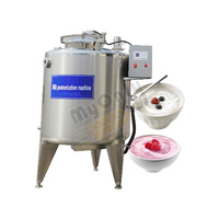Mini pasteurisateur électrique de lait frais de blanc d'oeuf d'usine de processus avec le refroidissement de réfrigérateur