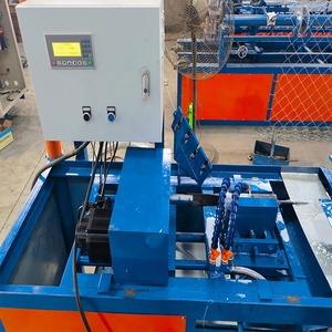 Nóng bán dẫn sử dụng Chuỗi liên kết hàng rào Máy làm | Điều chỉnh kích thước lưới | dây thép mạ kẽm | Tiêu thụ năng lượng thấp - Product Image 5