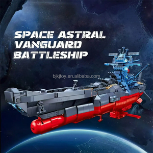 Jie Star 58278 2026 Moc 1:500 Modello di Nave da Guerra, Set di Costruzioni <span class=keywords><strong>Militari</strong></span> in Mattoncini, Giocattoli Fai-da-Te per Bambini - Product Image 2