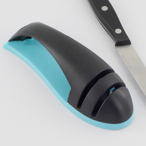 Aiguiseur de couteaux de petite taille diamant pour la maison Aiguiseur de couteaux de cuisine multifonctionnel Aiguiseur de couteaux de baleine manuel rapide - Product Image 6