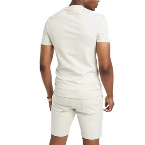 ชุดกีฬาสำหรับผู้ชาย,ชุดวอร์มผ้าโพลีเอสเตอร์ระบายอากาศได้ดีปรับแต่งได้สำหรับฤดูร้อน - Product Image 3