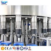 Nouvelle ligne de production de remplissage d'eau pure entièrement automatique à grande vitesse, usine de remplissage de bouteilles d'eau minérale
