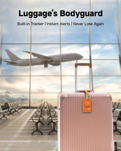 Nuovo MiTag Duo con custodia in pelle, compatibile con Apple Find My e Google Find Hub, localizzatore GPS anti-smarrimento per zaini e valigie - Product Image 6