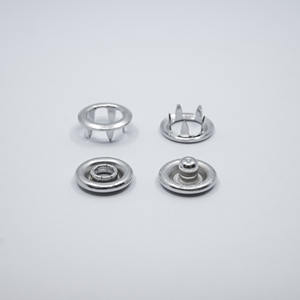 ตัวล็อคแบบเปิดปลายง่ายต่อการติดตั้ง สำหรับการปิดผ้าแบบไม่ต้องเย็บทันที บนเสื้อถักเด็กและผ้าที่ยืดได้ - Product Image 3