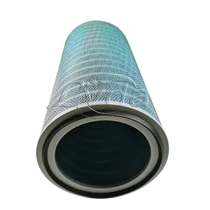 Efficient self-cleaning cylinder air filter cartridge CAF350-710 for gas turbine/air compressors