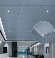 Panneaux muraux modernes en aluminium alvéolaire ignifuge, panneau à âme en grain de bois, revêtement mural en aluminium couleur unie pour la décoration