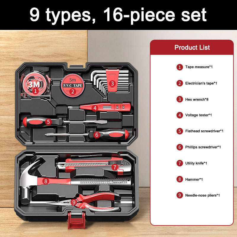 Ensemble pratique de 16 pièces