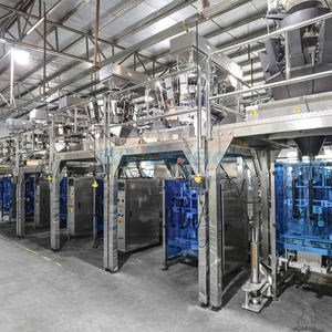 Machine d'emballage automatique VFFS de haute qualité pour frites surgelées, machine d'emballage de nuggets de poulet surgelés, machine d'emballage de sacs de nourriture surgelée avec pesage - Product Image 6