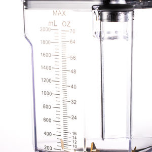 <span class=keywords><strong>RAF</strong></span> 1200W Blender haute performance 2L Durable Polycarbonate Cup 28000RPM Moteur pour voiture et extérieur Efficacité de broyage de glace - Product Image 5