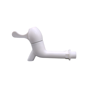 Wholesale Cheap Long Body Plastic PP 1/2 Inch White Kitchen Water Saver Faucet - Product Image 1