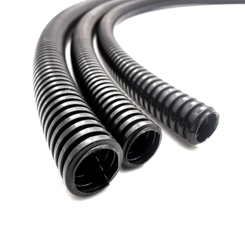 Tubo de plástico flexible de nailon para protección de cables, tubo corrugado de pequeño diámetro, venta al por mayor