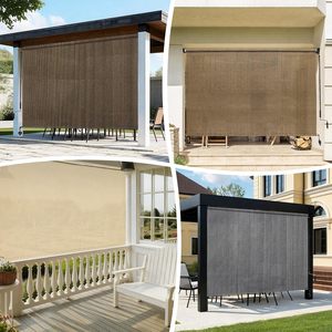 Persiana Enrollable Exterior Inalámbrica de 6'(L) X 8'(A) <span class=keywords><strong>para</strong></span> Patio, Pérgola, Porche Delantero, Gazebo - Product Image 3