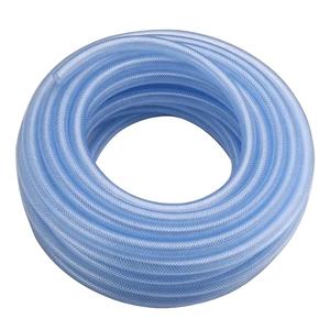 China Fabriek Direct Leveren Hoge Kwaliteit 1/2 Pvc Transparante Gevlochten Slang Voor Water Irrigatie Systeem, Pvc Versterkte Slang - Product Image 1