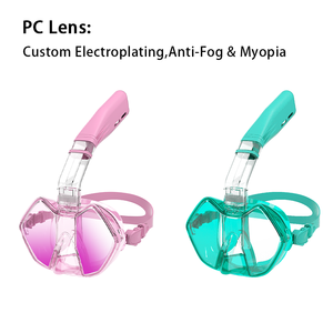 Nouveau Masque de Plongée Intégral Multifonctionnel en Gros Personnalisable Anti-Buée Étanche avec Lentilles PC - Product Image 3