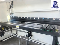 Presse plieuse CNC entièrement électrique PBA 70T2500mm, 70 tonnes, 2500mm, automatique, pour le traitement de l'aluminium, avec moteur et pompe