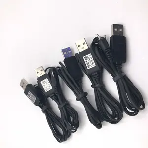 JYD DC2.0 kabel pengisi daya lubang kecil kepala bulat kabel data langsung 6101 kabel data antarmuka DC2.0 * 0.6 untuk Nokia