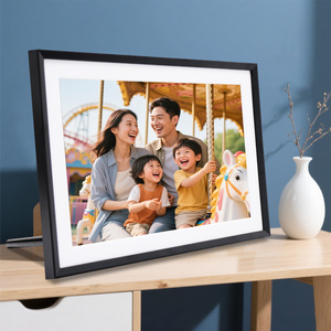 Màn hình cảm ứng độ nét cao 10.1 inch Khung ảnh kỹ thuật số Wifi Album điện tử máy nghe nhạc đồng hồ hình ảnh hiển thị video đứng Quà Tặng - Product Image 1