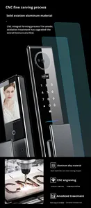 ALLSmart P10 Interphone Vidéo en Temps Réel Serrure Intelligente Reconnaissance Faciale 3D Empreinte Digitale Mot de Passe Connectivité WiFi Numérique Tuya - Product Image 4