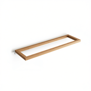 Étagère en bambou de 638 mm de longueur, support mural pour rangement de salle de bain - Product Image 3