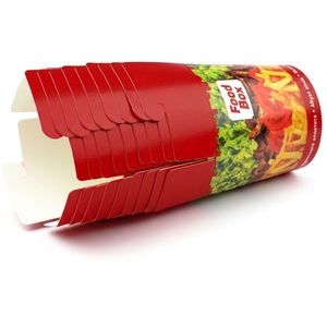 Confezione Personalizzata da 500 Scatole per Doner Bon Appetit (16 Oz/500ml) in Cartone Pieghevole per Asporto di Noodle e Kebab - Product Image 2