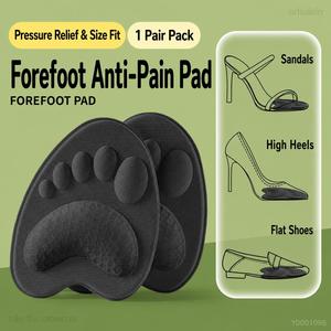 Semelles intérieures demi-pointures pour femmes à talons hauts, ultra douces, <span class=keywords><strong>anti</strong></span>-<span class=keywords><strong>douleur</strong></span>, antidérapantes, absorbantes, auto-adhésives, réductrices de taille - Product Image 6