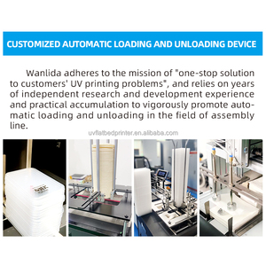 Wanlida một vượt qua lắp ráp UV máy in phun cho container thực phẩm thẻ giấy & hộp với RICOH đầu in Điều kiện Mới - Product Image 4