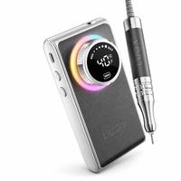 Perceuse à ongles sans fil rechargeable OEM 40000 tr/min, longue durée de vie de la batterie, lime à ongles électrique portable pour usage domestique, manucure et pédicure