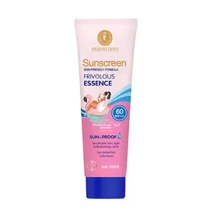 100ml Sun Cream Sweatproof Waterproof Anti- Uva/uvb Long Lasting Sun Protection Spf 60 Sunscreen