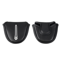 2025 cuir magnétique Silicone Logo Golf accessoires OEM Golf Club couvre-chef personnalisé Golf Putter tête couverture