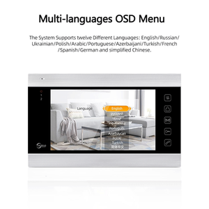 Anjielo 7-inch màn hình cảm ứng thông minh tuya-kích hoạt cửa điện thoại máy ảnh không thấm nước truy cập từ xa thông qua <span class=keywords><strong>iPhone</strong></span> và Android ứng dụng - Product Image 5