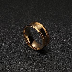 Vente en gros d'anneaux à vis en acier inoxydable plaqué or/bleu/noir de 8 mm, anneau vierge pour incrustation, ajustement confortable amovible, taille personnalisée acceptée - Product Image 5